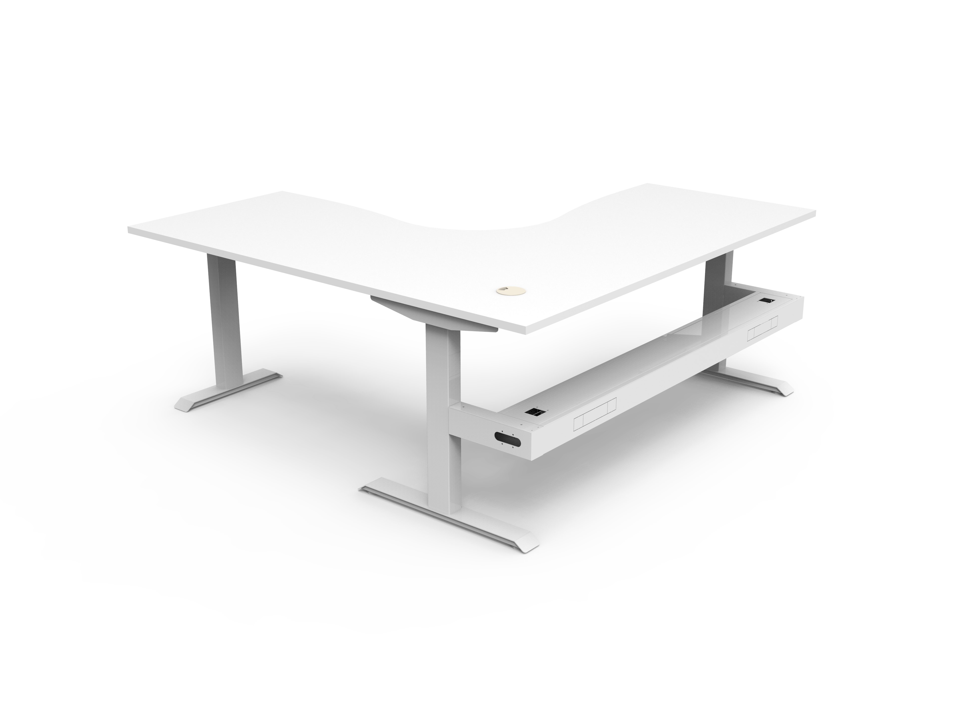Boost Static Corner Workstation 1800x1500 CT NWWS